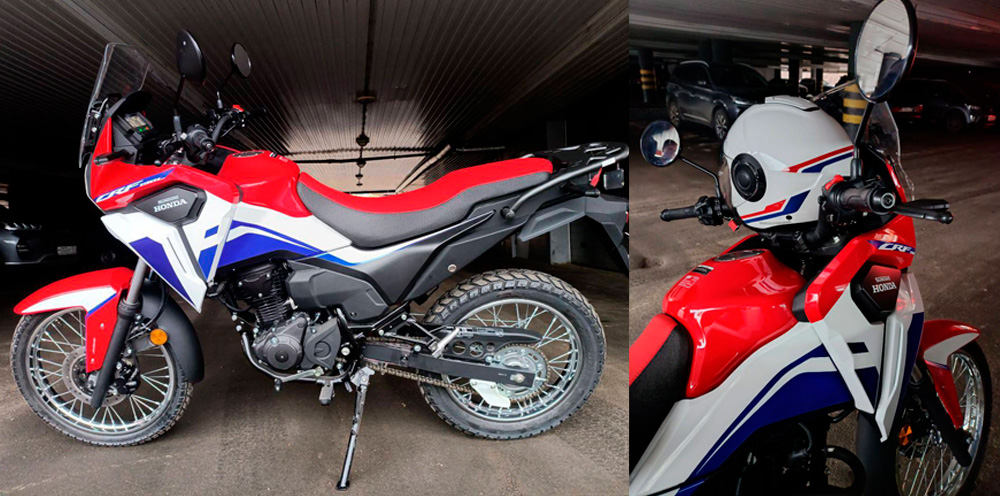 внедорожно-туристический малокубатурный мотоцикл Honda CRF190L