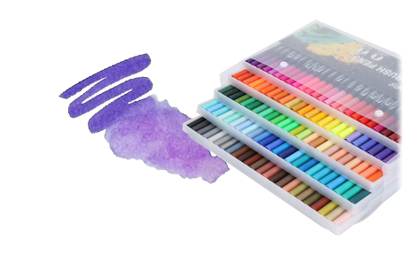 Акварельные маркеры