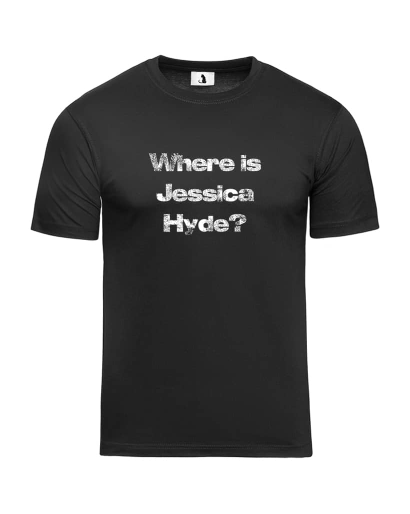 Футболка Where is Jessica Hyde?