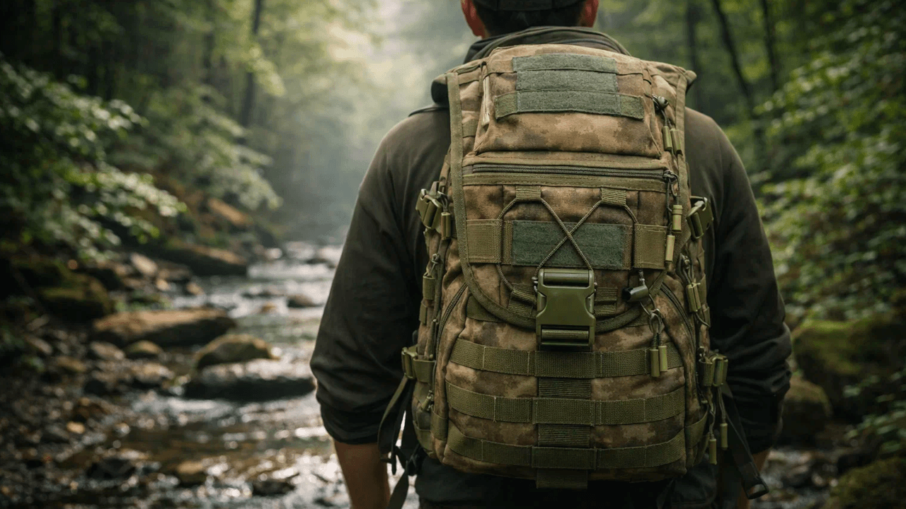 Тактический штурмовой рюкзак 35 л Мох