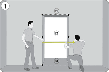 Инструкция по замеру дверного проёма