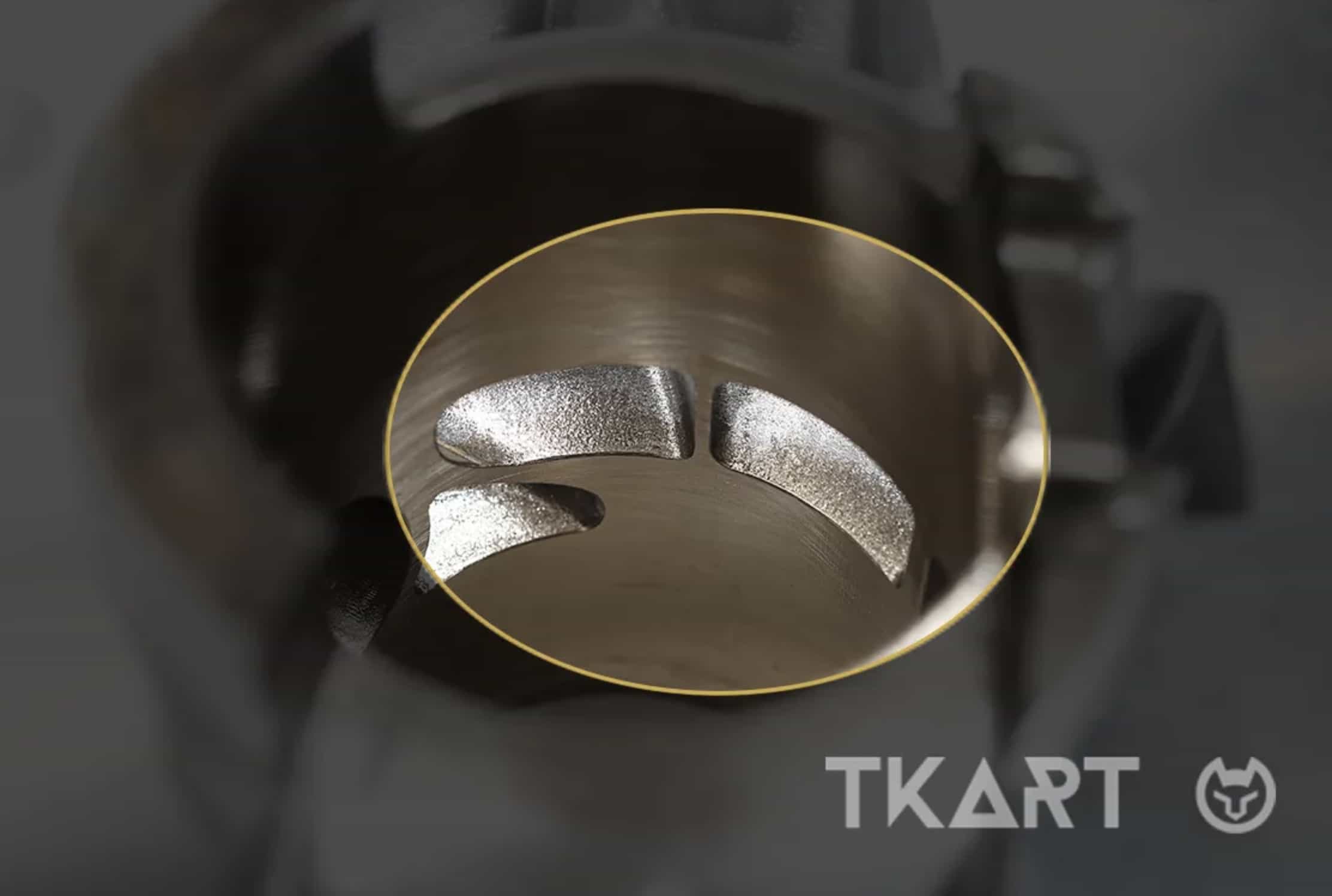 Цилиндр TM KZ-R2 &mdash; оптимизированные прорези охлаждения