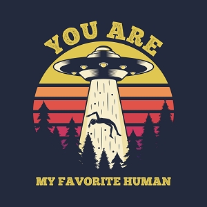 Принт You are my favorite human