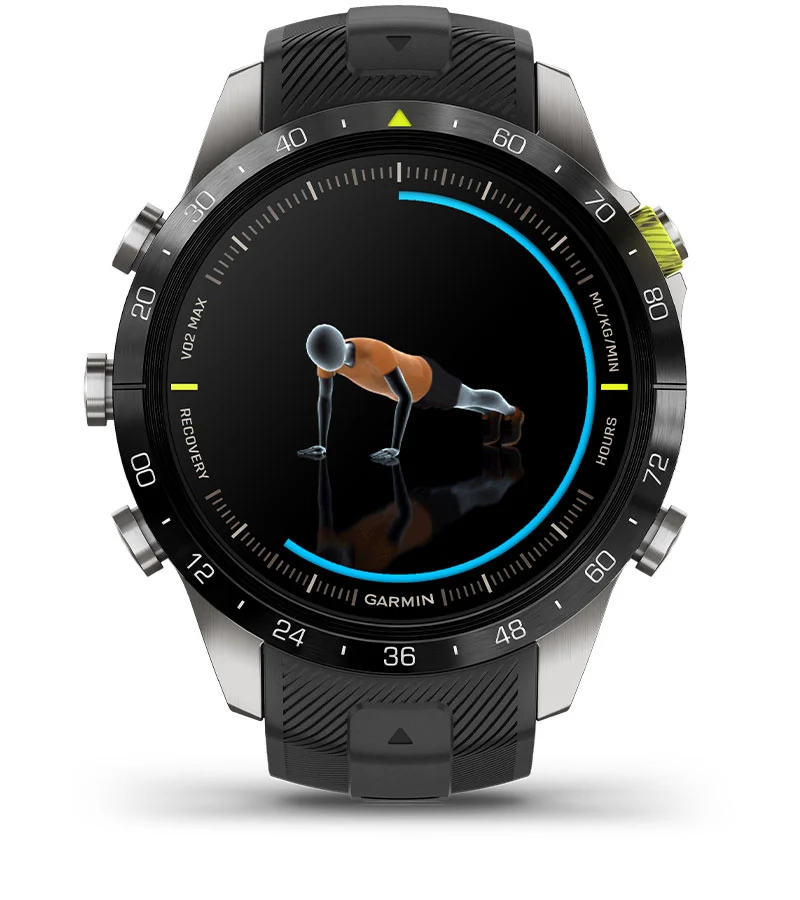 Умные часы Garmin Marq Athlete (Gen 2): АНИМИРОВАННЫЕ ТРЕНИРОВКИ