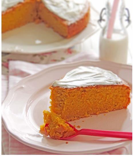 Полезный морковный торт на сковородке