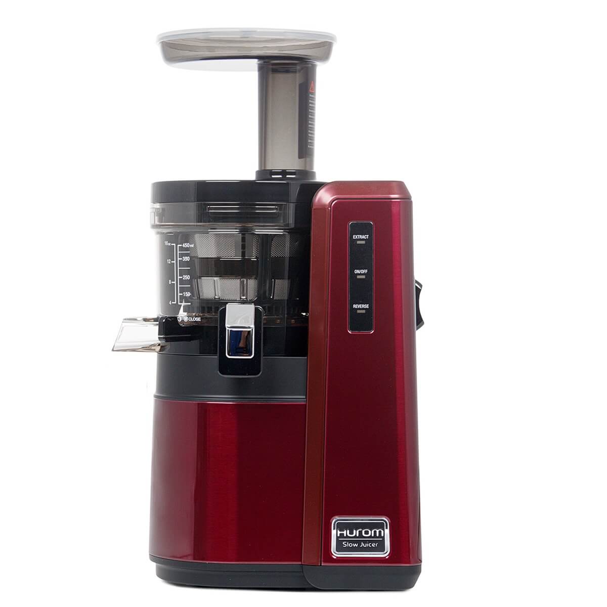 shnekovaya-sokovyzhimalka-hurom-premium-alpha-plus-hz-ebe19-krasnaya