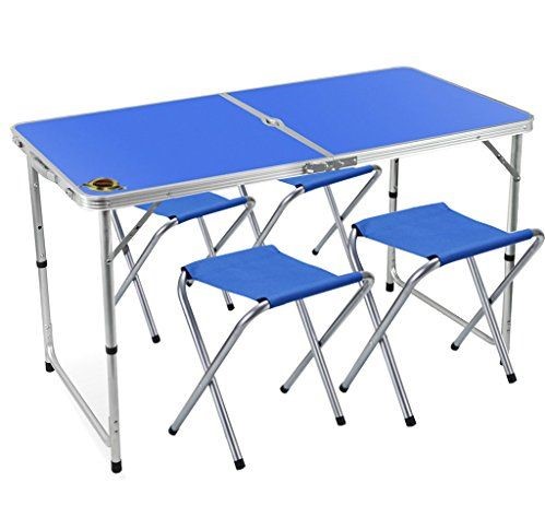 Стол складной и 4 стула Folding Table для пикника