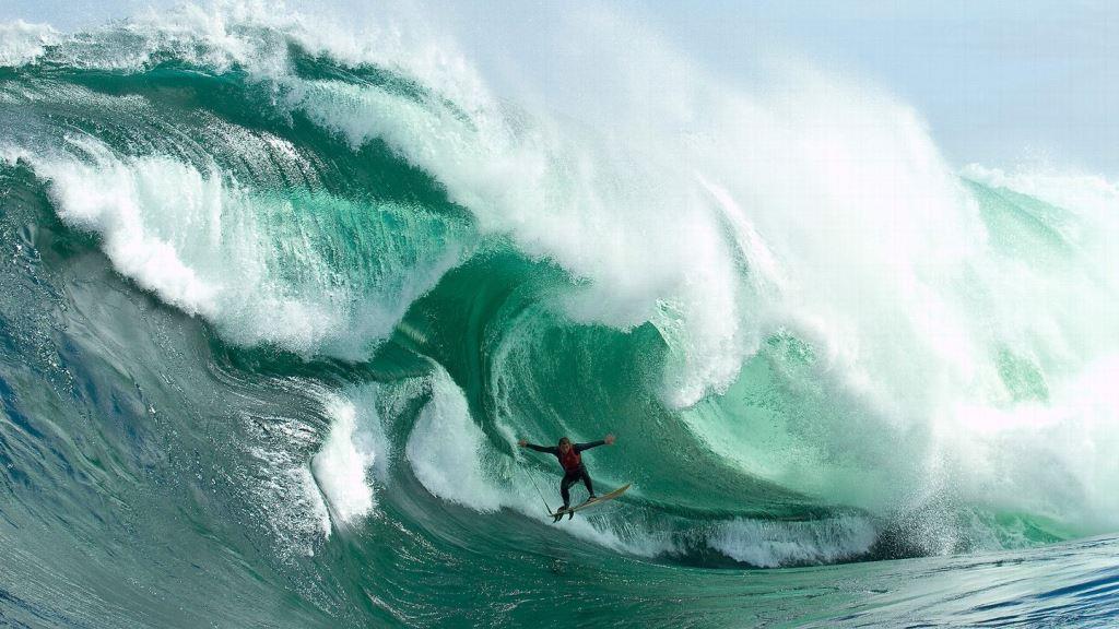 Shipstern Bluff в Австралии, одна из самых опасных волн в мире