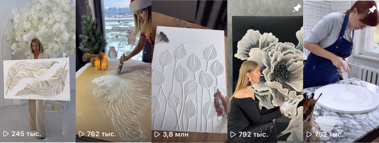 Views of Reels by Anastasia Boreal's students