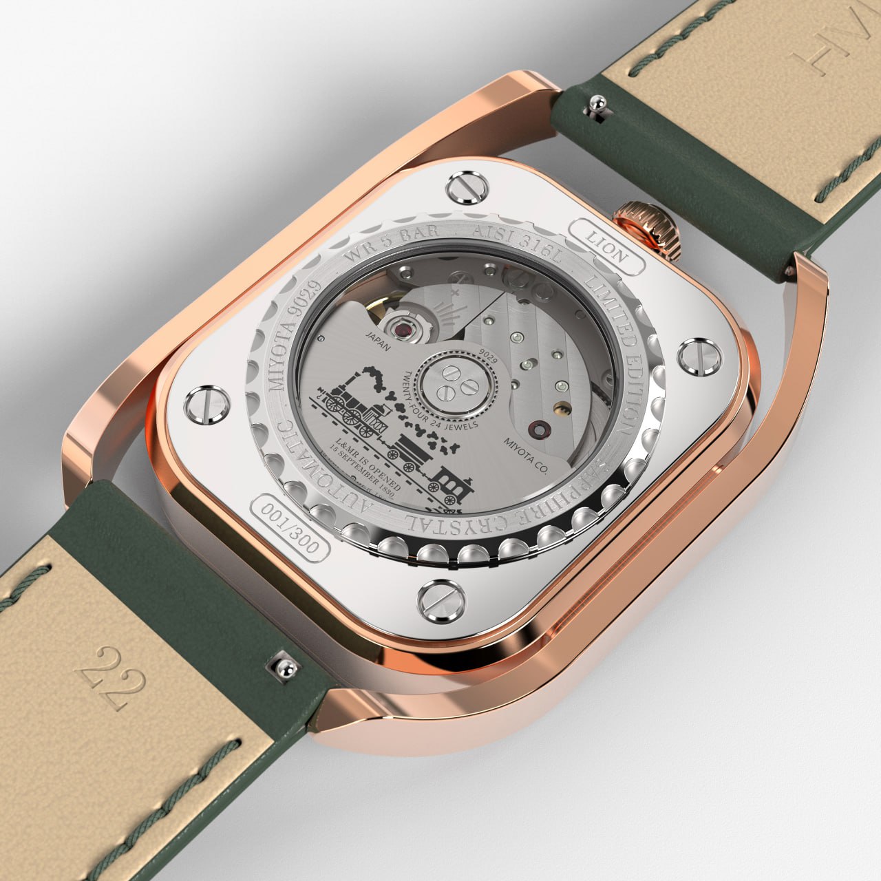 Watch back