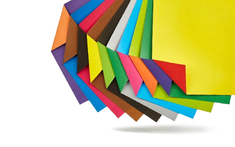 Двусторонняя цветная бумага