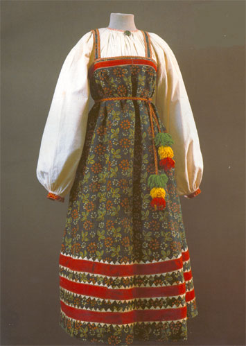 Как сшить славянский костюм дохристианской эпохи
