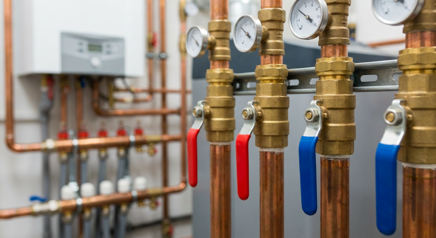 Шаровые краны в сборе