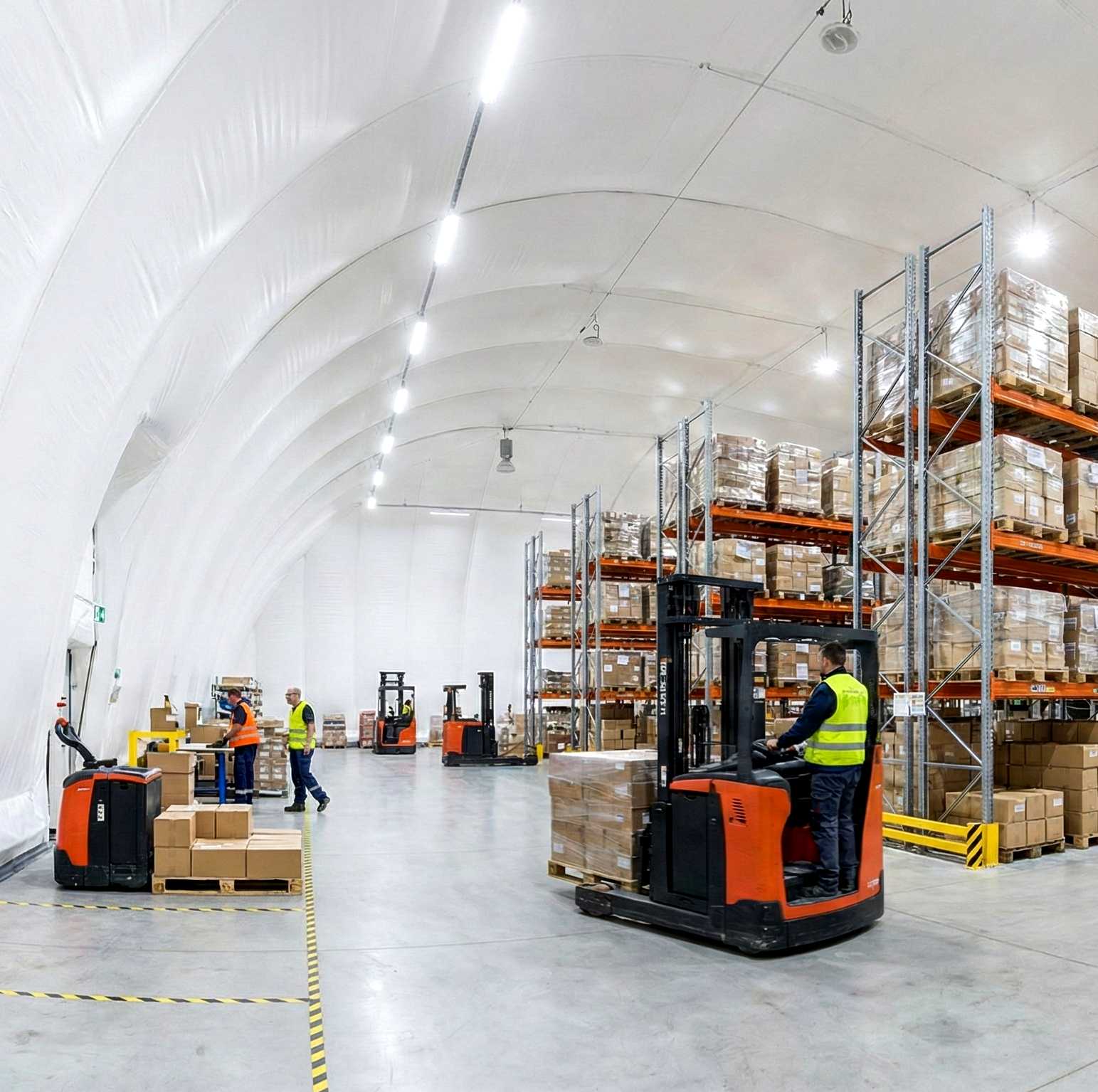 Универсальность применения пневмоангаров