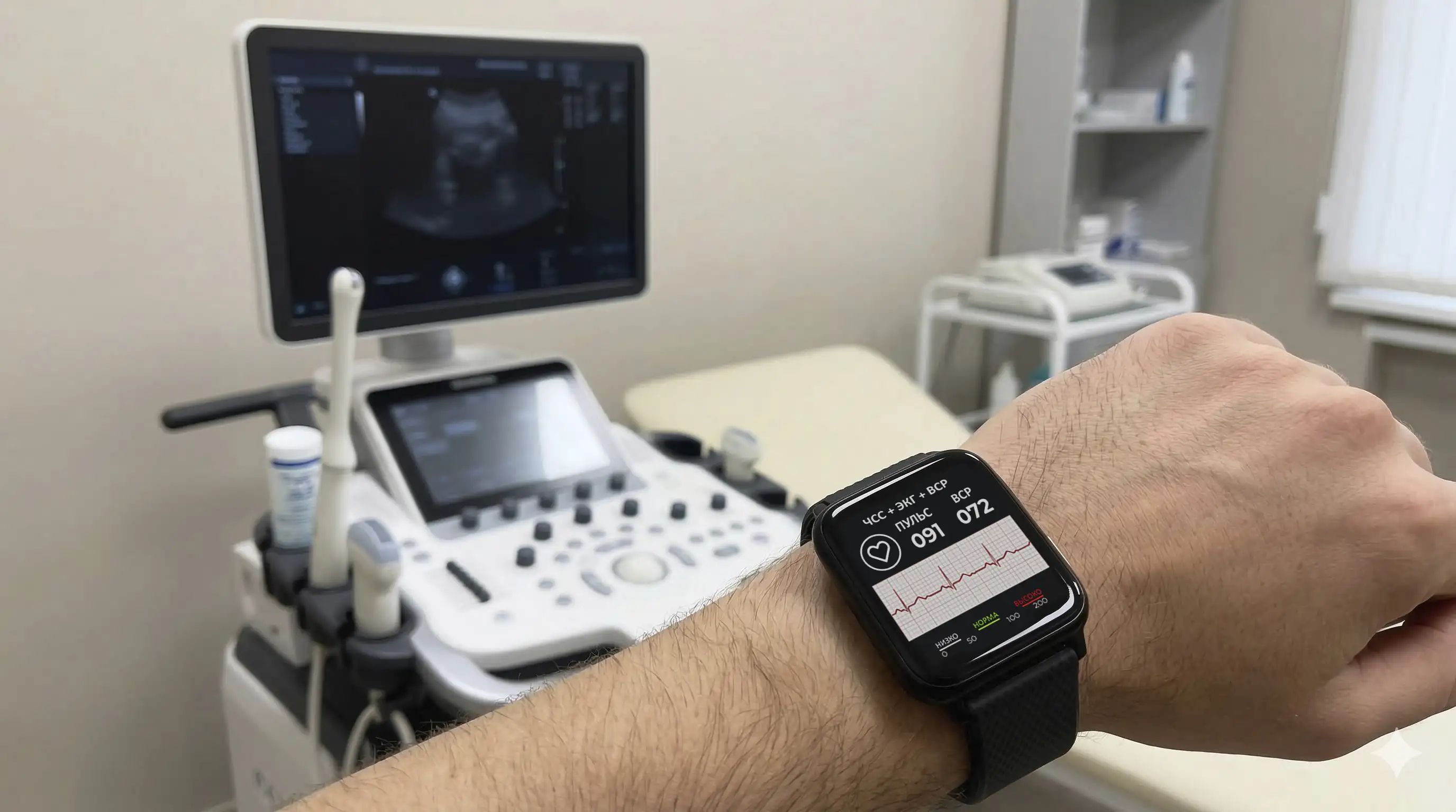 Умные часы HEALTHBAND с функцией ЭКГ