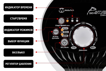  Панель управления аппарата WelbuTech Seven Liner Zam-01