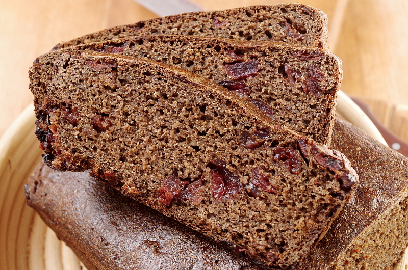 Ингредиенты для «Домашний черный хлеб на солоде»: