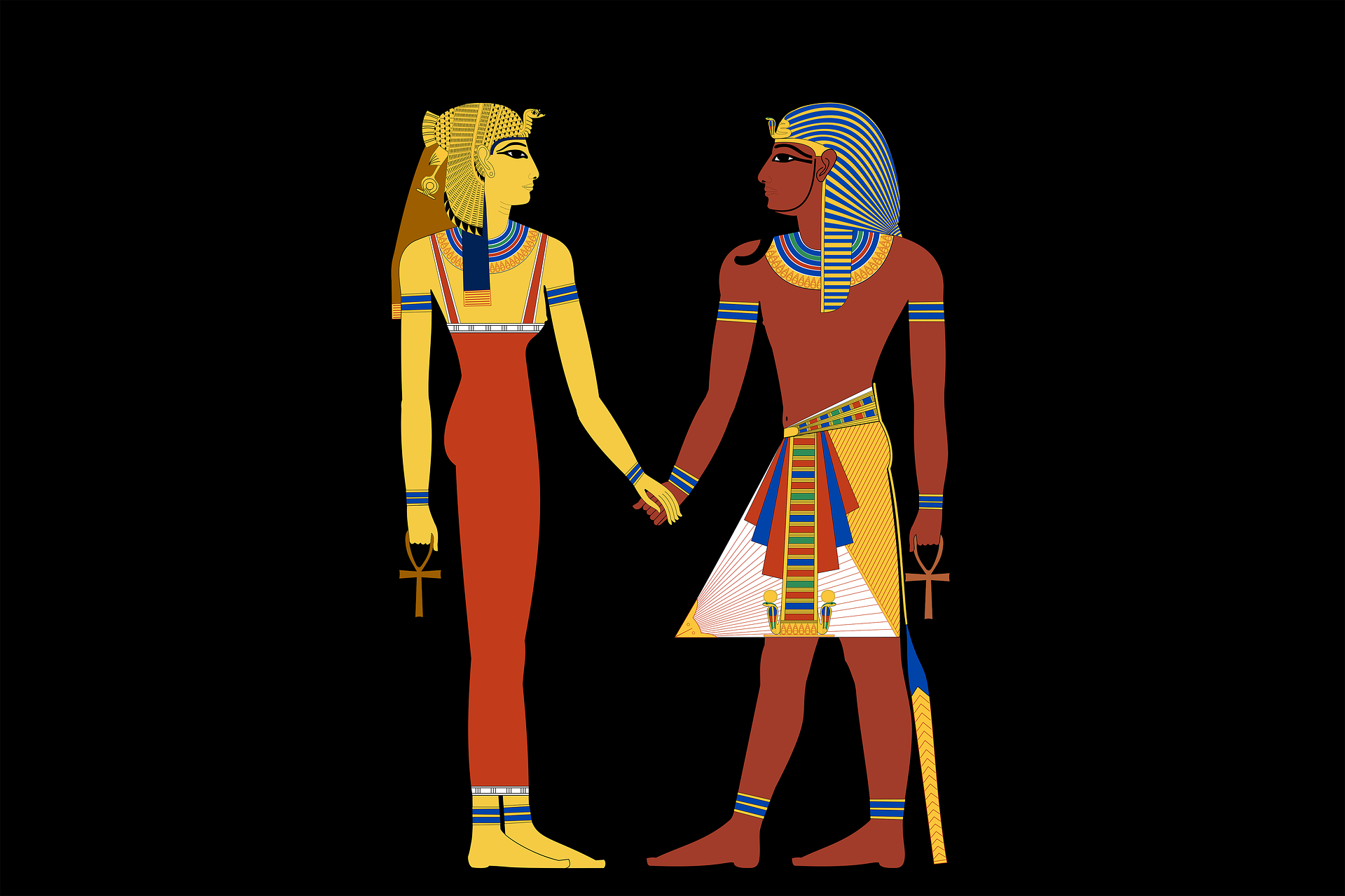 Какие украшения носили фараоны в Древнем Египте?