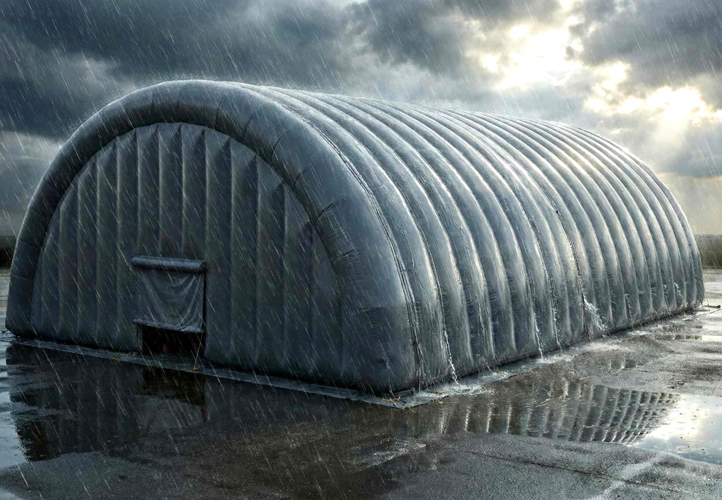 Надежность пневмоангаров в условиях непогоды