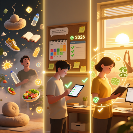 <img src="top-10-habits-2026-building.jpg" alt="Top 10 healthy habits for 2026: creating and maintaining daily routines for success">