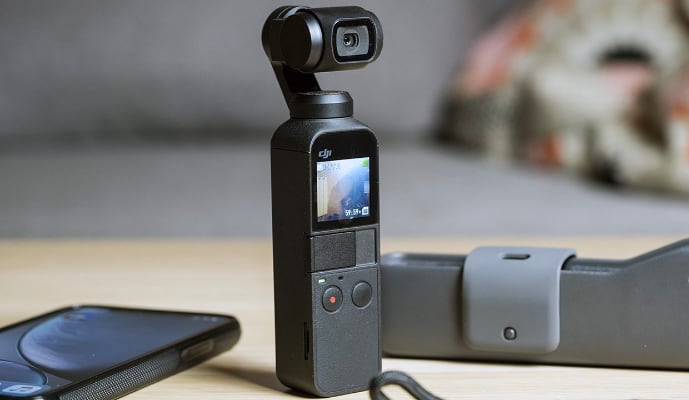 DJI OSMO Pocket с чехлом