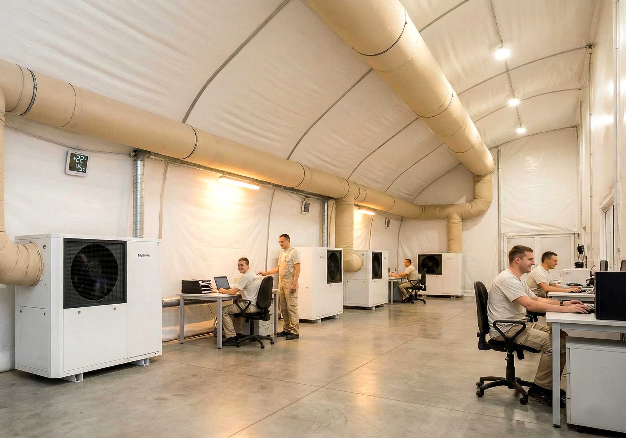 Энергоэффективность пневмоангаров