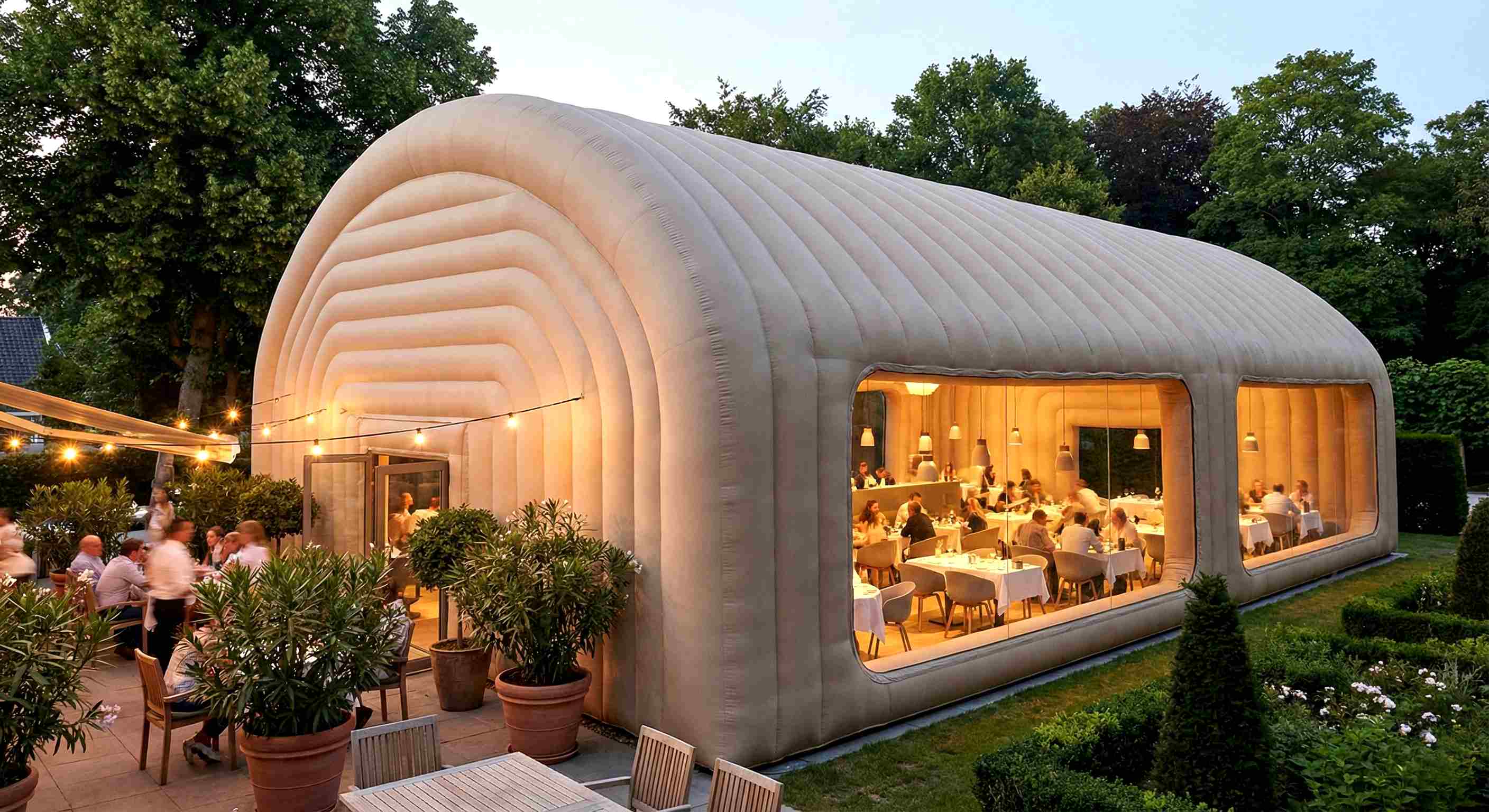 Эстетика и брендирование пневмоангаров