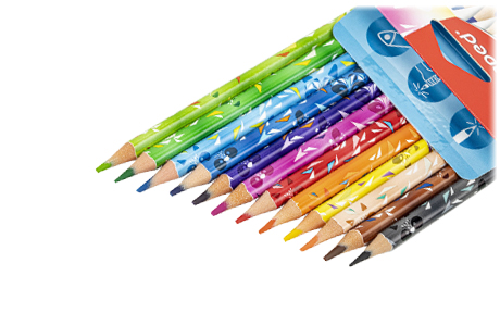Красивые цветные карандаши