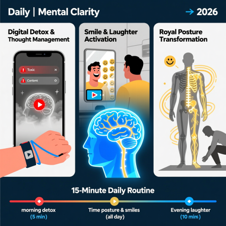 <img src="mental-clarity-exercises-2026.jpg" alt="Top 3 daily exercises for mental clarity in 2026: detox, laughter, posture in 15 minutes">