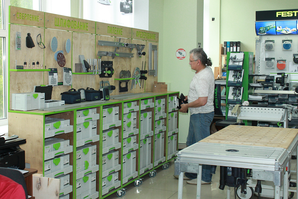 купить инструменты и сделать Мастерскую Festool