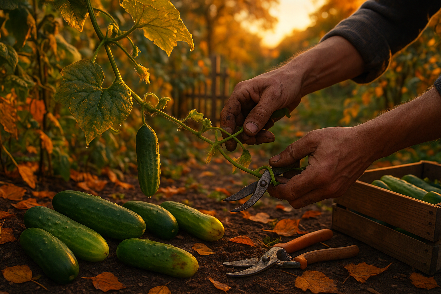 Уход за огурцами в открытом грунте для богатого урожая