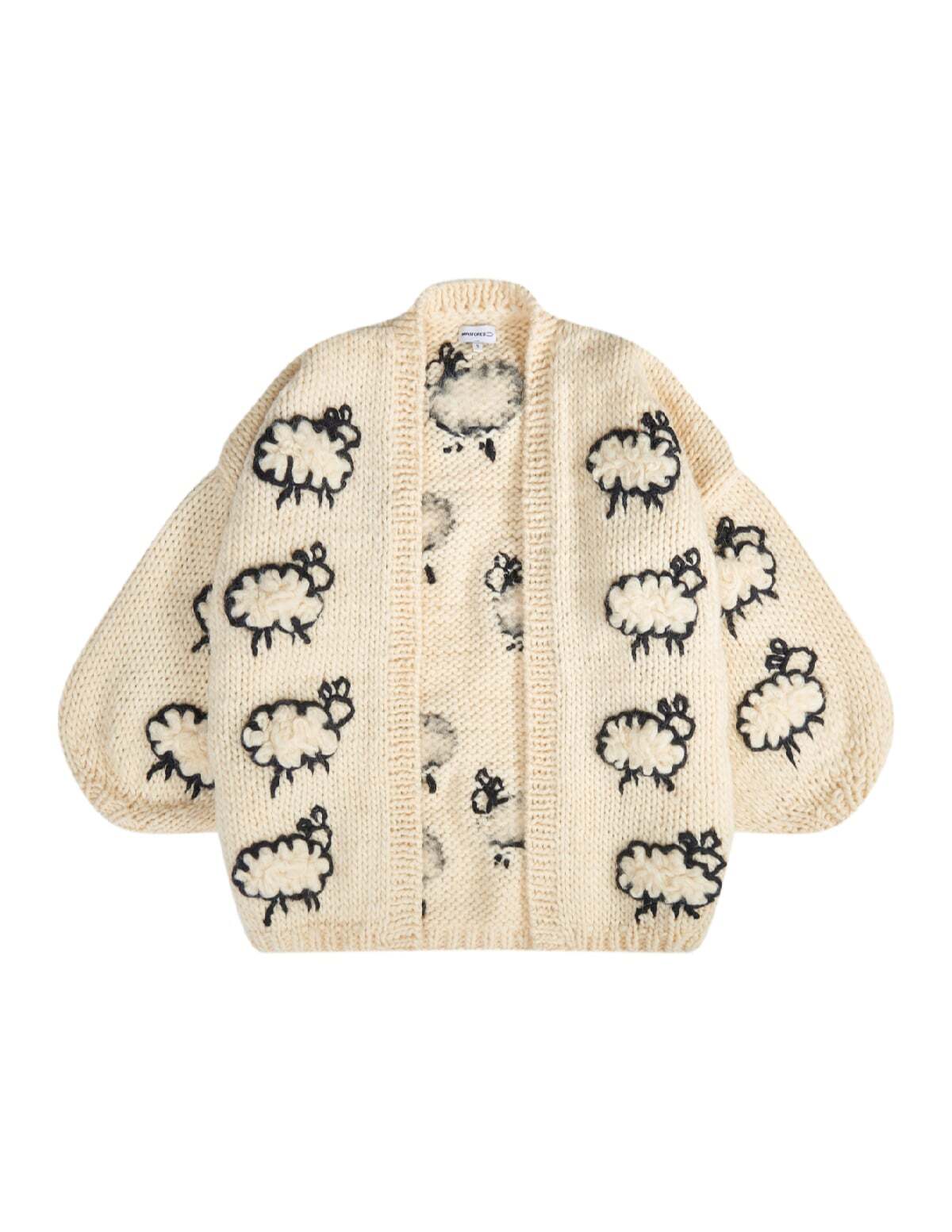 Кардиган Овечки с рукавами-фонариками / MIRSTORES