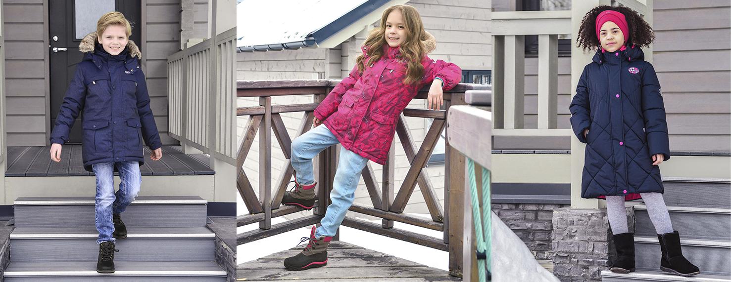 Детская зимняя одежда в интернет-магазине LaFamily купить в Москве