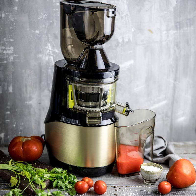 Шнековая соковыжималка King Mix GP-20S золотая