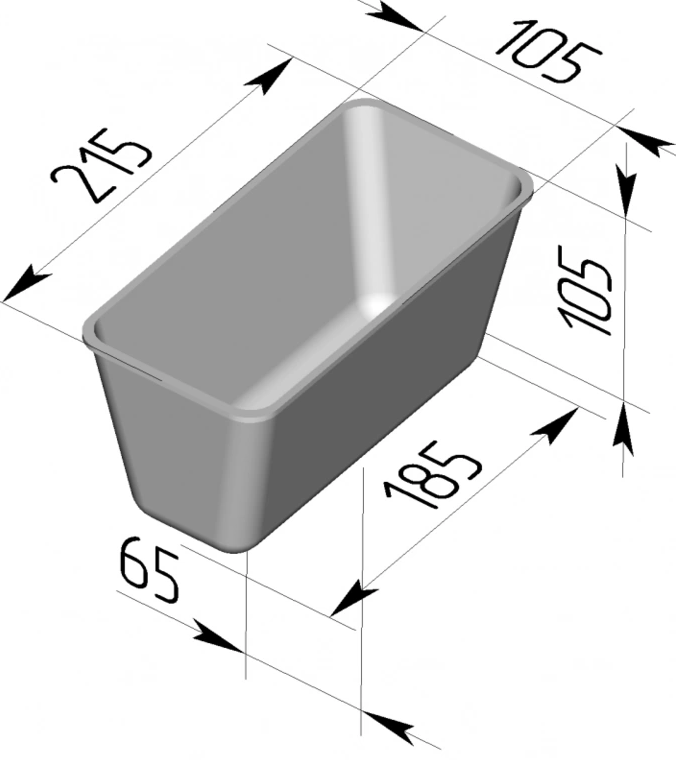Форма л 3. Хлебные формы 5л10. Форма Хлебная алюм литая 10 215х105х105 мм. Форма Хлебная алюм.литая №10 (215х105х105)мм, 5-секционная. Форма л10 для выпечки хлеба Размеры.