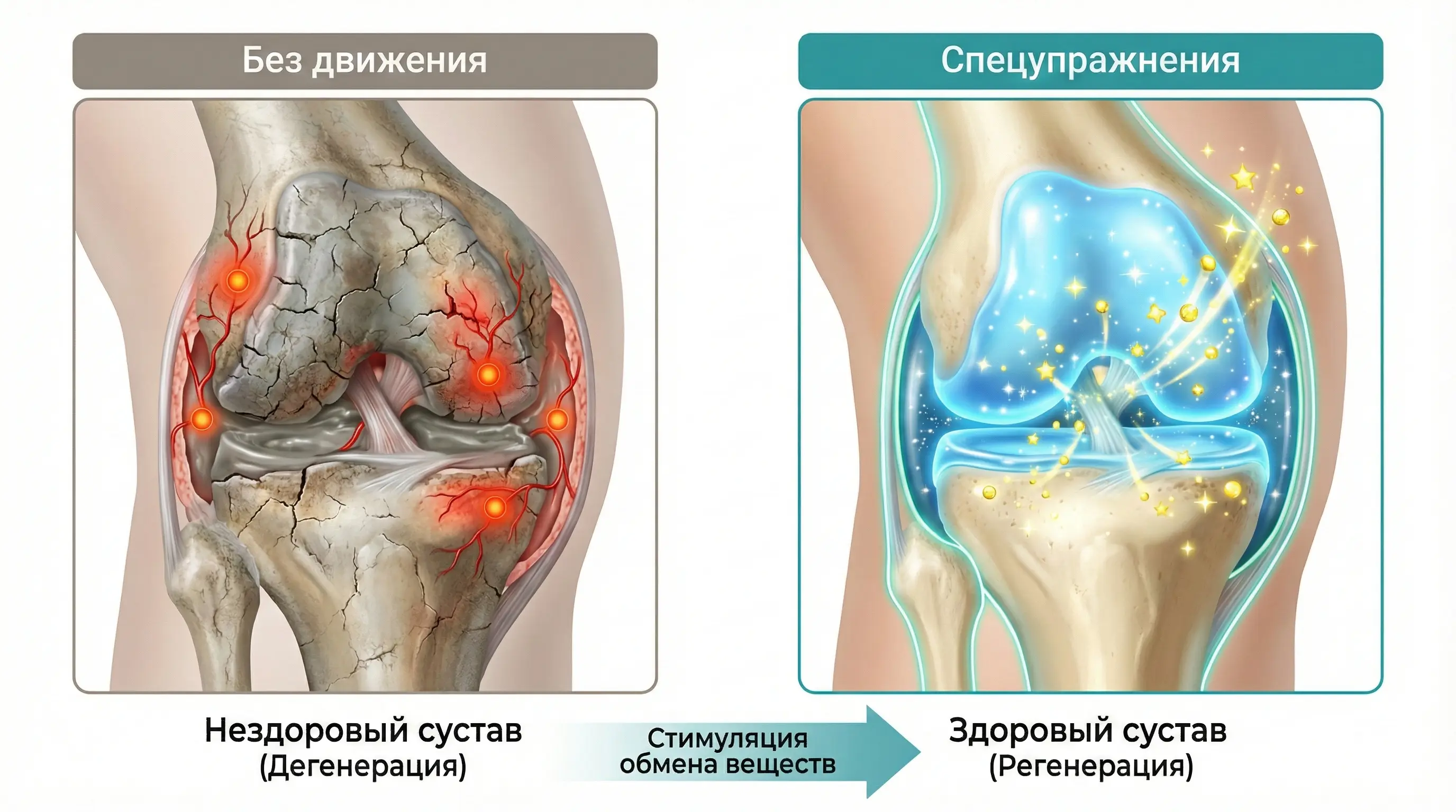 питание сустава