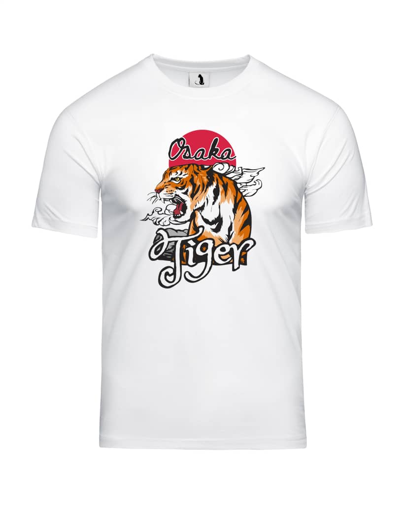 Футболка c тигром Принт с тигром Osaka tiger unisex