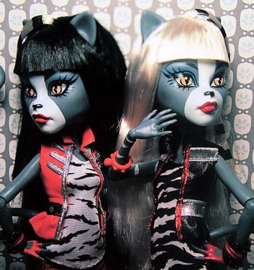 куклы Мяулодия и Пурсефона, Monster High