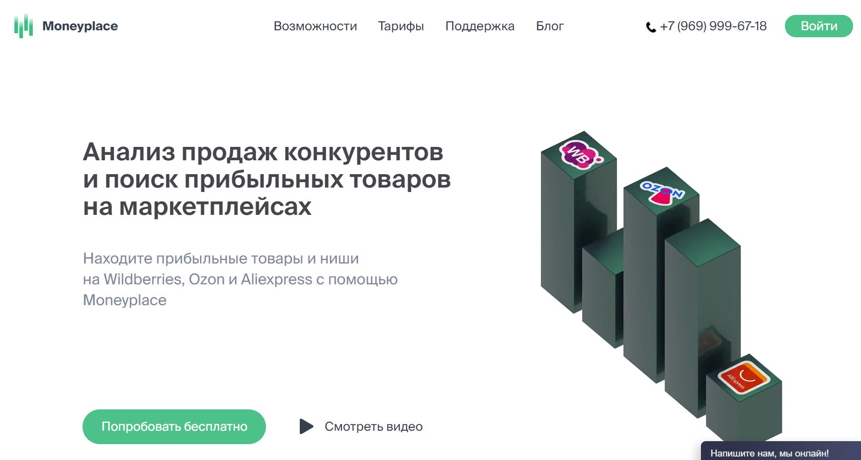 Показатели продаж на маркетплейсах