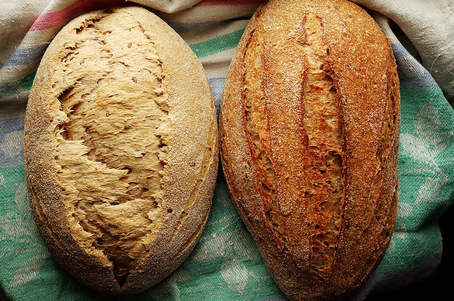 хлеб без пара и с паром