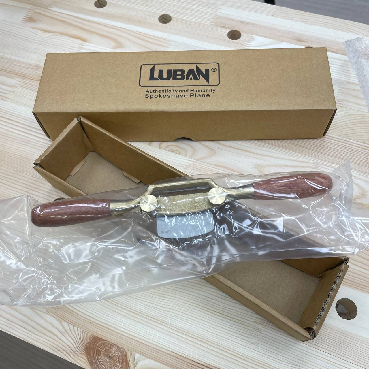 Стружок бронзовый плоская Luban