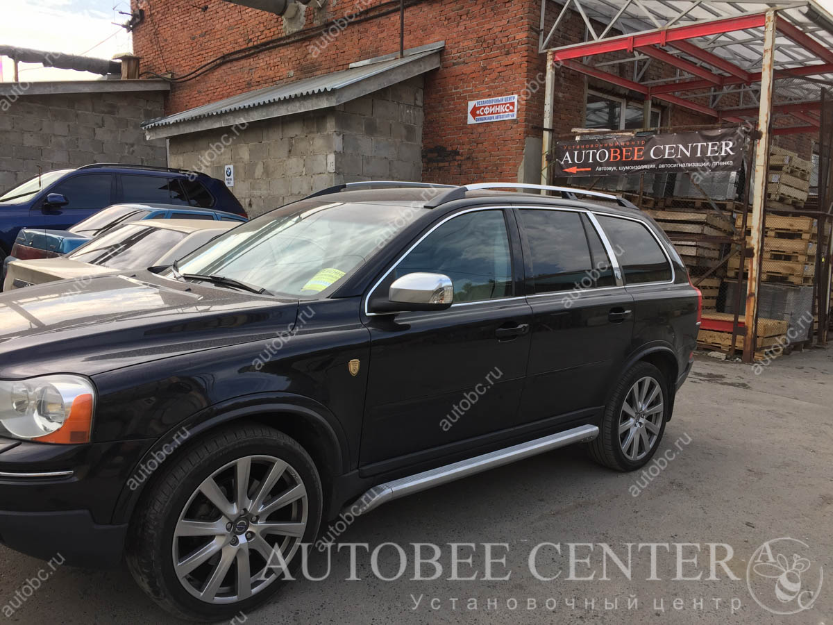 Volvo XC90 (подиумы под мидбас)