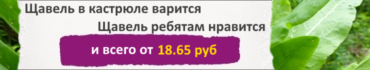 Купить семена Щавеля, цена низкая, доставка почтой наложенным платежом по России, курьером по Москве - интернет-магазин АгроБум