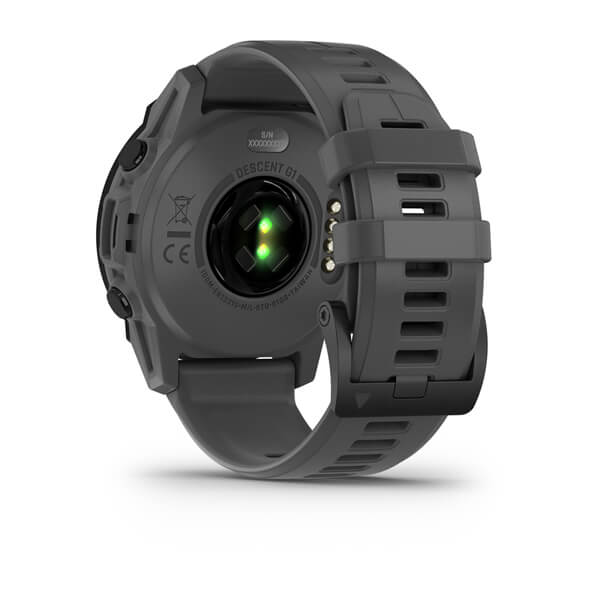 Умные часы Garmin Descent G1 серый, официальный ракурс 11