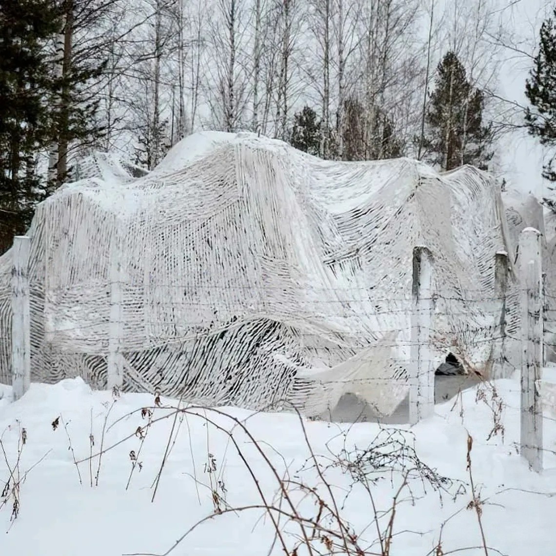 Белые маскировочные сети
