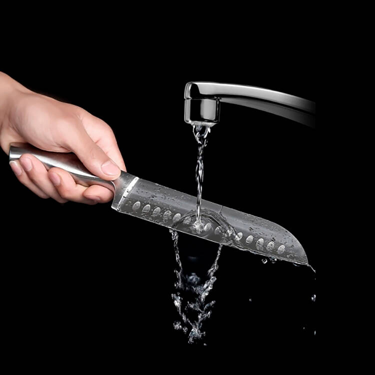 Набор Huo Hou Nano Knife (4 ножа и ножницы с подставкой) (HU0014) -описание-8.jpg