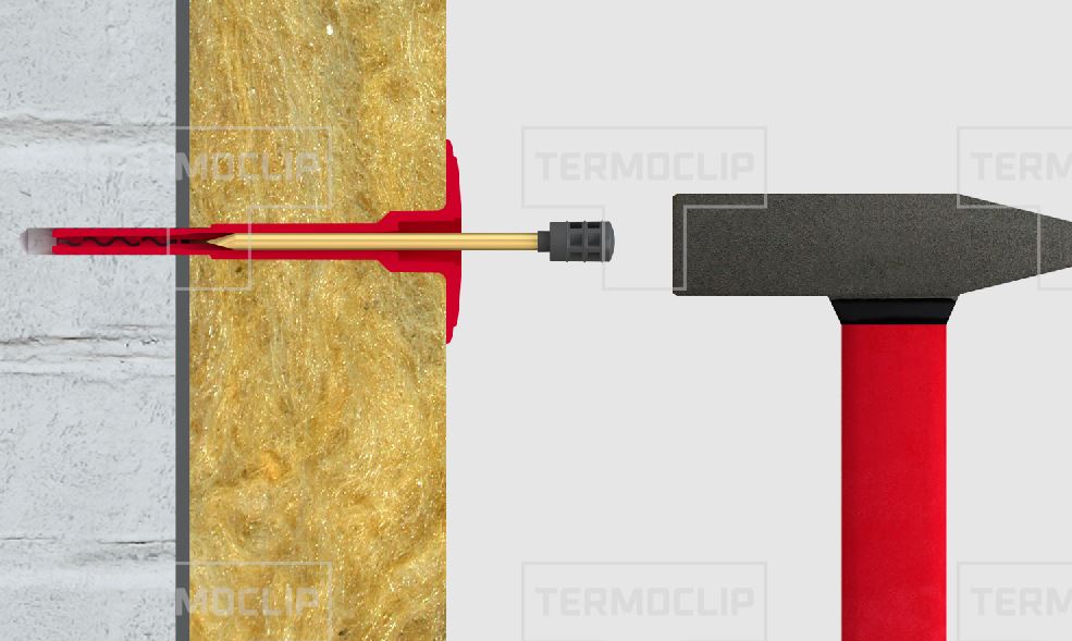 Дюбель Termoclip для стен