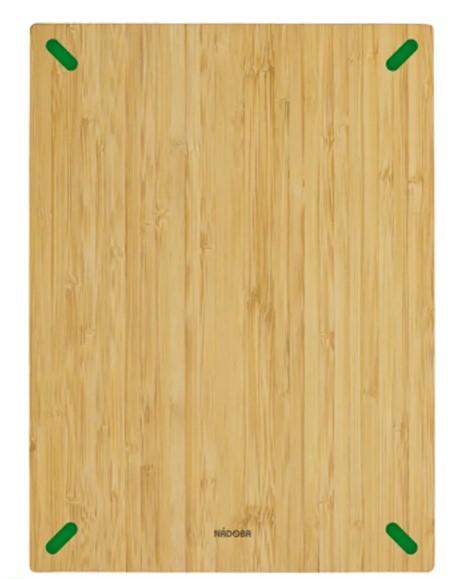 Доска для разделки продуктов из бамбука