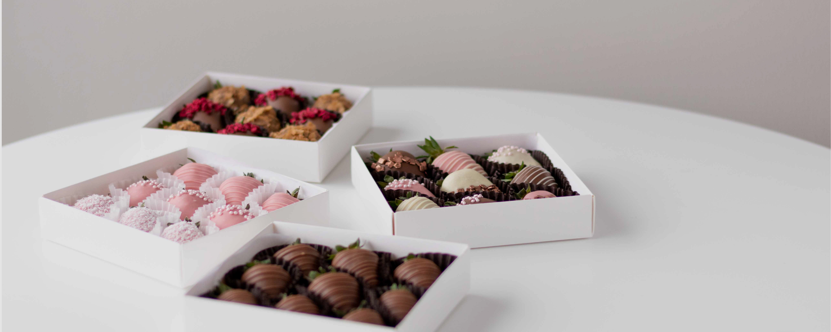 Наборы клубники в шоколаде