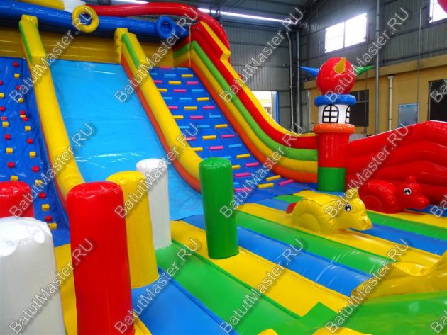 Цветные столбики